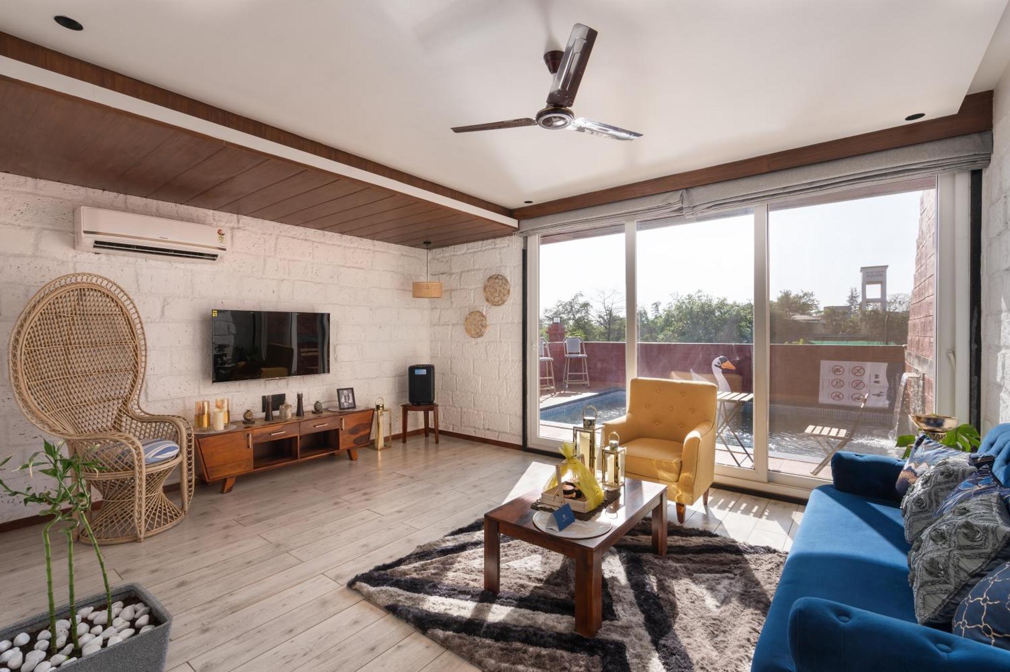 Saffronstays Calvin - 3 Bedroom Pool Villa In 罗纳瓦拉 外观 照片