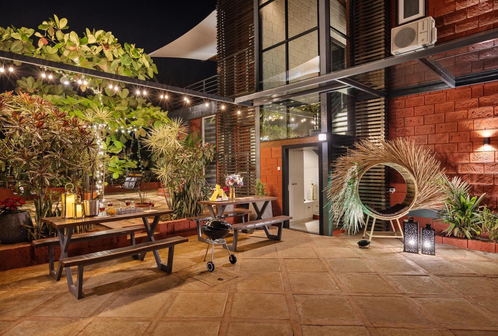 Saffronstays Calvin - 3 Bedroom Pool Villa In 罗纳瓦拉 外观 照片