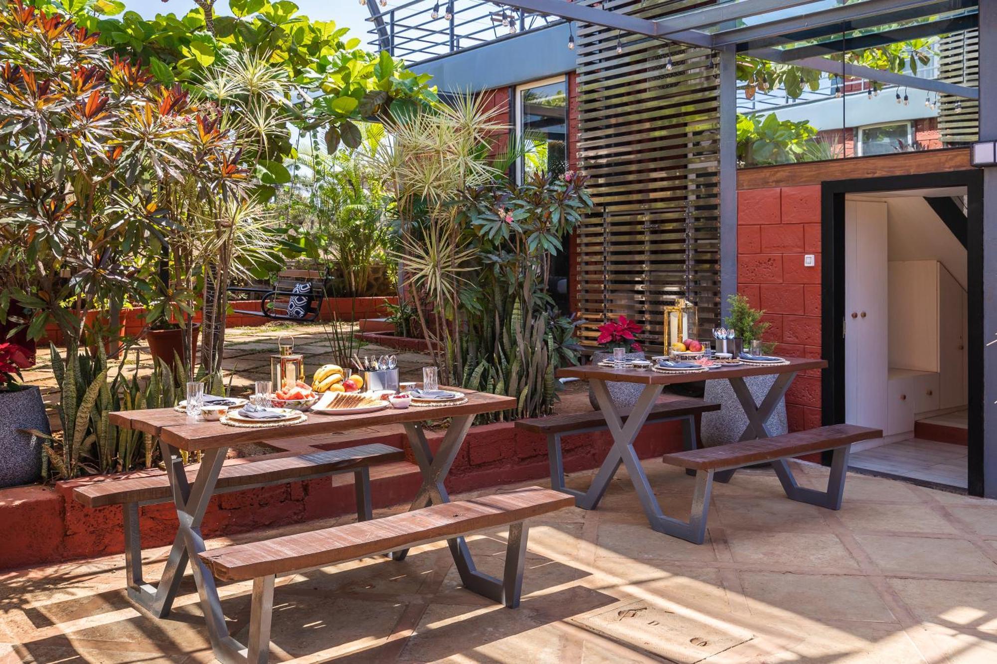 Saffronstays Calvin - 3 Bedroom Pool Villa In 罗纳瓦拉 外观 照片